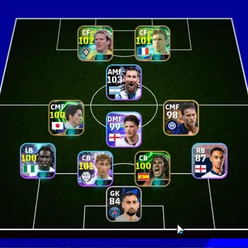 eFootball Accounts Starter Andorid|Power 3009|Epic Diego Forlan,Eric Cantona,Ono Shinji,Carles Puyol,Safee Sali|5 Show Time