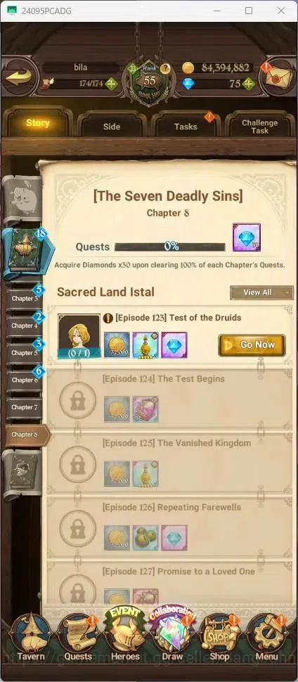 The Seven Deadly Sins: Grand Cross Accounts Global |2.35M CC|50 LS|LR Mesis 6/6|UR Menor 1/6,K image 3