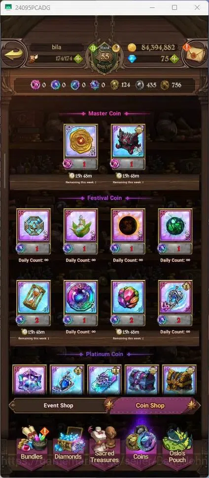 The Seven Deadly Sins: Grand Cross Accounts Global |2.35M CC|50 LS|LR Mesis 6/6|UR Menor 1/6,K image 9