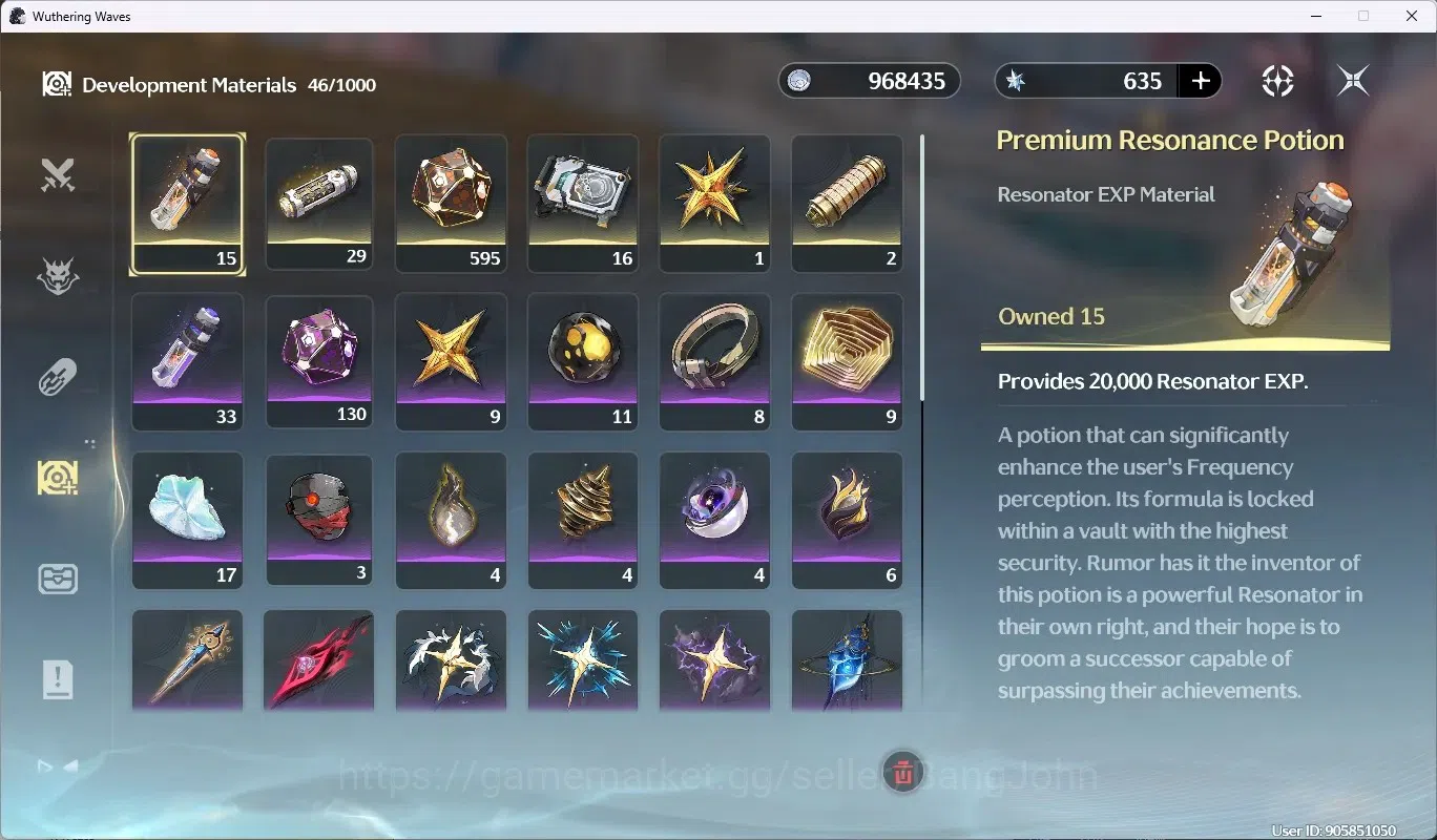 Wuthering Waves Accounts SEA|UL 38|Rank 4|3 Char Limited [Zani RC1 + Sign], image 10