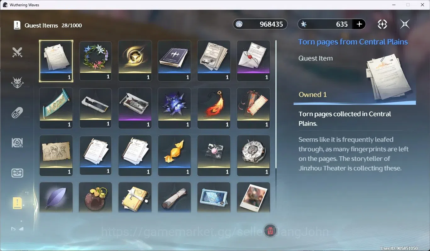 Wuthering Waves Accounts SEA|UL 38|Rank 4|3 Char Limited [Zani RC1 + Sign], image 12