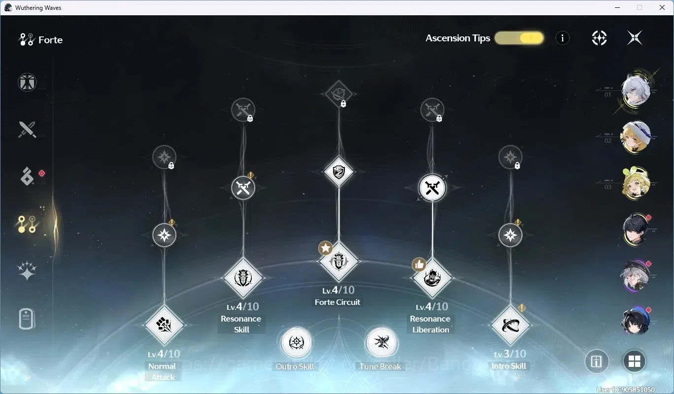 Wuthering Waves Accounts SEA|UL 38|Rank 4|3 Char Limited [Zani RC1 + Sign], image 4