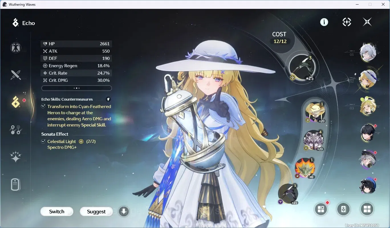 Wuthering Waves Accounts SEA|UL 38|Rank 4|3 Char Limited [Zani RC1 + Sign], image 6