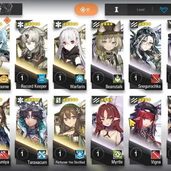Arknights Accounts Starter Global|Starter Lv 1|45 Operator|1 Limited ( Chongyue )|1 Selector|0-1 Terminal|BDay Unset|Take