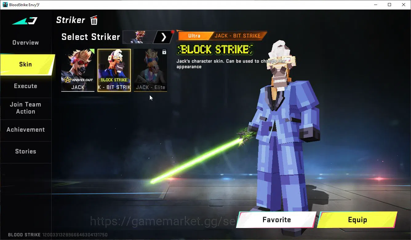 Blood Strike Accounts Mid-Tier ASIA|Collab AOT RAN-Mikasa,M700-Thunder,M4A1,KAG6,FAL,Aniv FAL-Draco+ 3 MELE 8