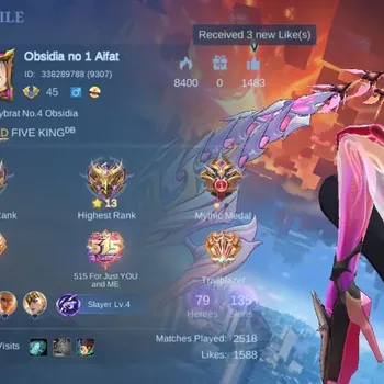 Mobile Legends: Bang Bang Accounts Others Hero 79|Skin 135|Expert|Aspirants Selena,Obsidia|KOF Karina|4 Lbox|Lborn