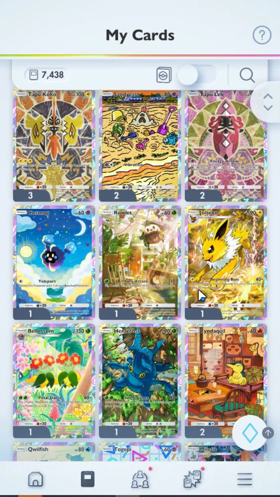 Pokémon TCG Pocket Accounts EN 7K+ Card|124EX|2 Crown (Klefki,Aegislash) 26Shi image 11