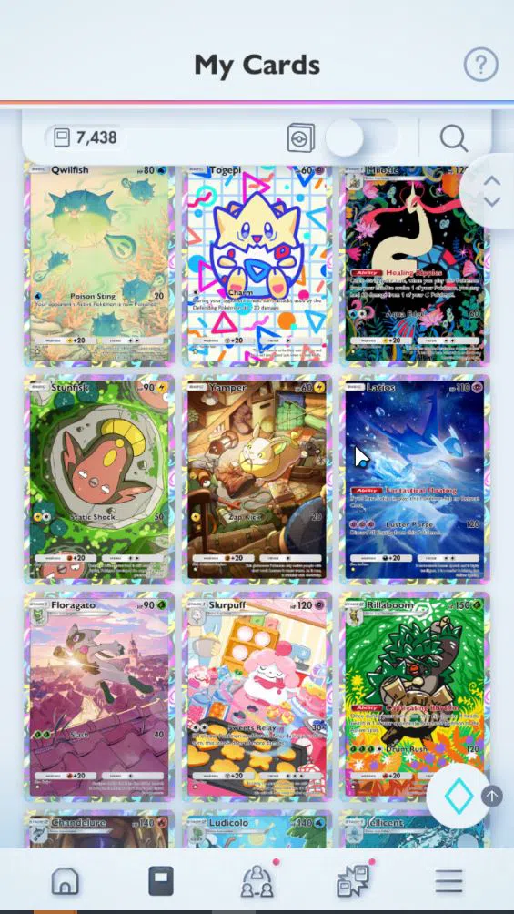 Pokémon TCG Pocket Accounts EN 7K+ Card|124EX|2 Crown (Klefki,Aegislash) 26Shi image 12