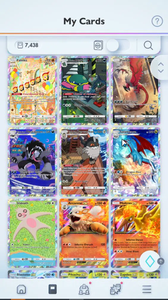Pokémon TCG Pocket Accounts EN 7K+ Card|124EX|2 Crown (Klefki,Aegislash) 26Shi image 16