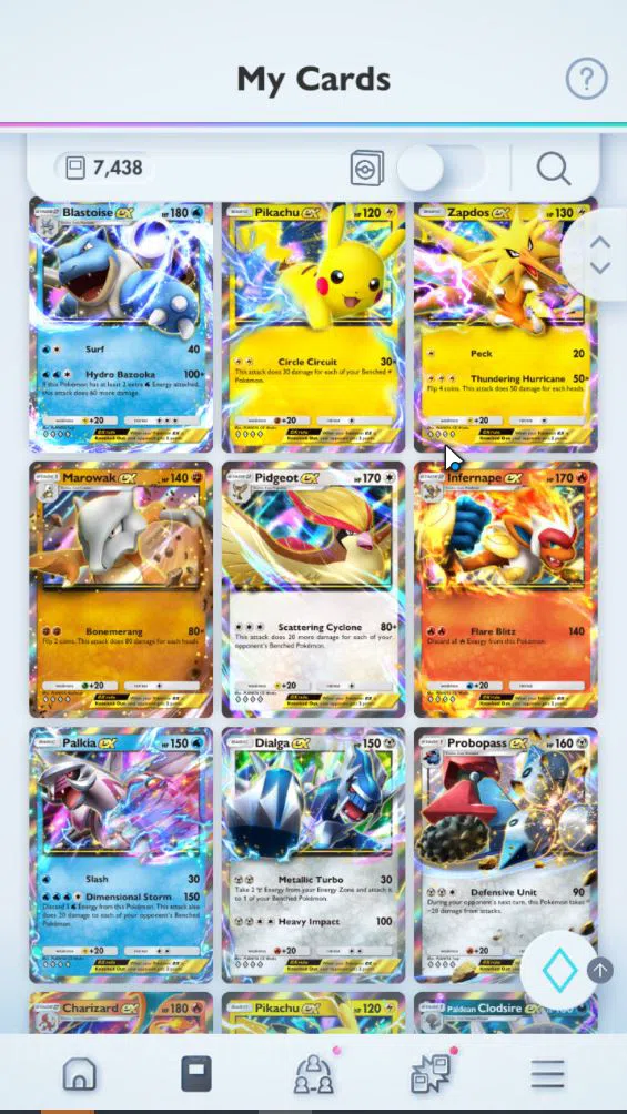 Pokémon TCG Pocket Accounts EN 7K+ Card|124EX|2 Crown (Klefki,Aegislash) 26Shi image 17