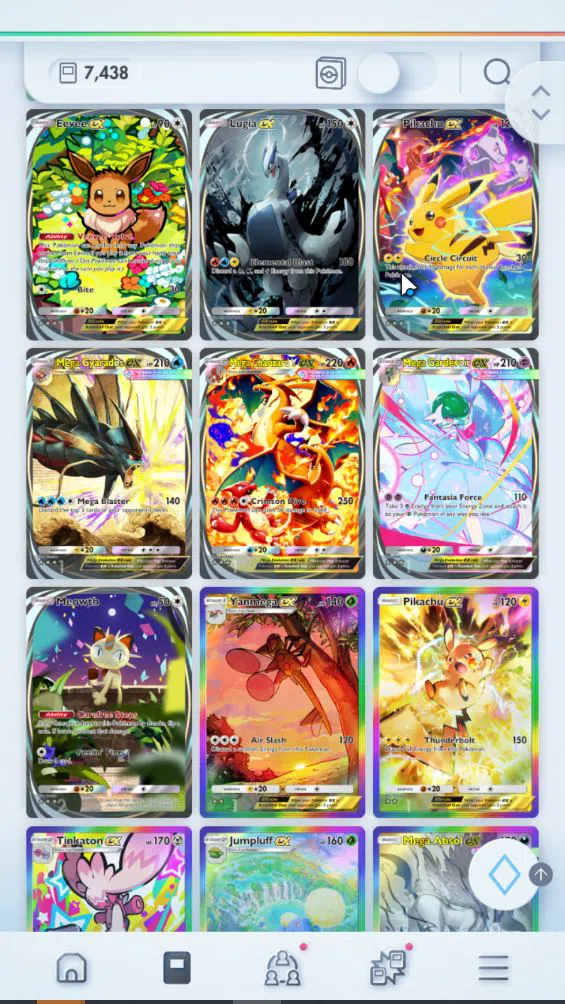 Pokémon TCG Pocket Accounts EN 7K+ Card|124EX|2 Crown (Klefki,Aegislash) 26Shi image 4