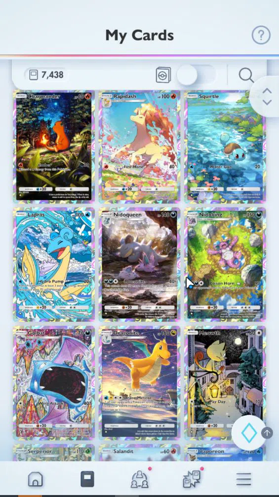 Pokémon TCG Pocket Accounts EN 7K+ Card|124EX|2 Crown (Klefki,Aegislash) 26Shi image 8