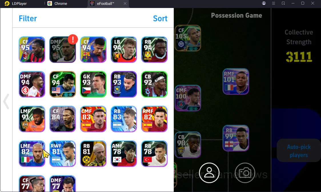 eFootball Accounts Mobile|Adrian(Bulleet Header,Low Screamer),Dani Ol image 12