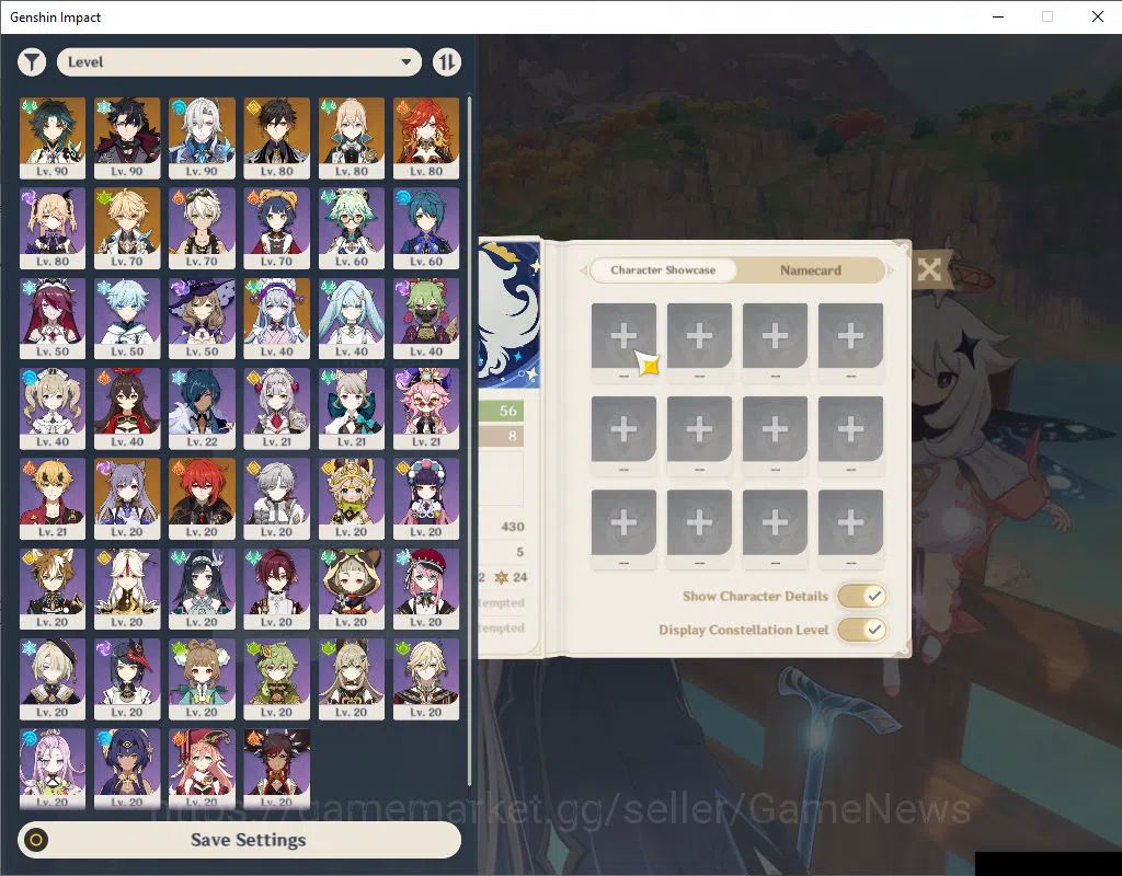 Genshin Impact Accounts Asia|AR 56|5 Limited +5(*5Weapon)|(Neuvillate,Wrio image 2