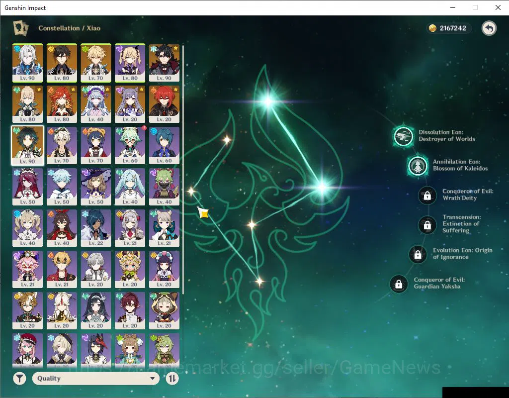 Genshin Impact Accounts Asia|AR 56|5 Limited +5(*5Weapon)|(Neuvillate,Wrio image 4