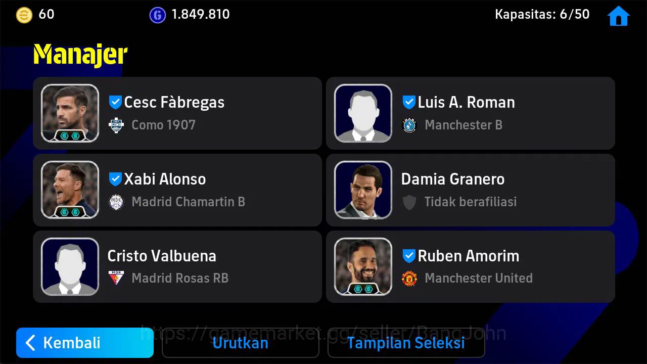 eFootball Accounts Others Power 3173 | rivaldo old legend, shinji Kagawa epic, Xabi Alonso epic, ferrer epic, okhan epic 2