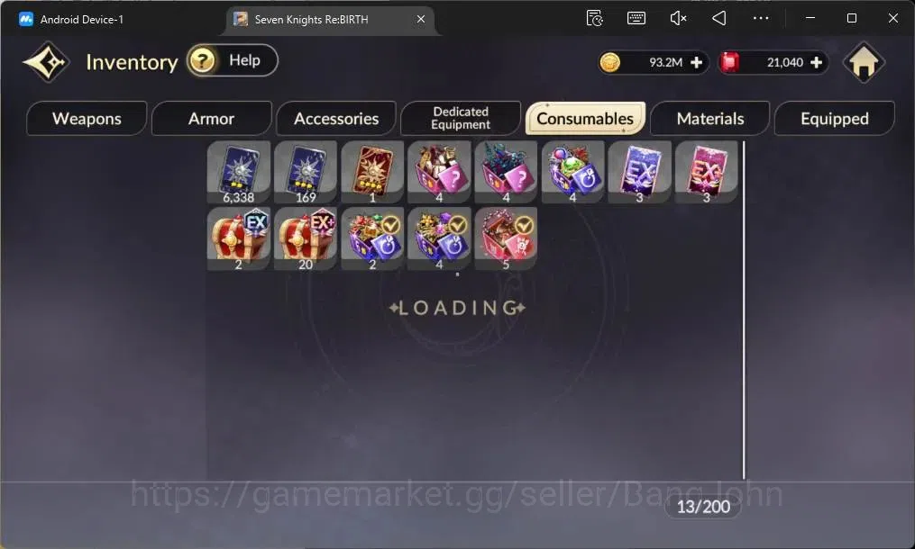 Seven Knights Re:Birth Accounts Global|4 EX7(Melia TC2,Juri TC 1,Fai,Gelidus)|37 T image 10
