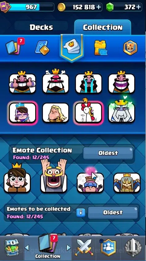 Clash Royale Accounts KTL 12|Trophy 6766|Limited Skin|Card 105|1 Hero 9  image 11