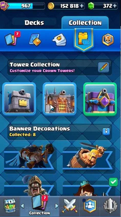 Clash Royale Accounts KTL 12|Trophy 6766|Limited Skin|Card 105|1 Hero 9  image 12