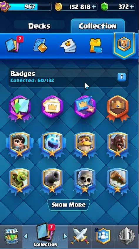 Clash Royale Accounts KTL 12|Trophy 6766|Limited Skin|Card 105|1 Hero 9  image 14