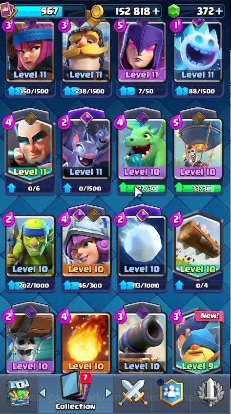 Clash Royale Accounts KTL 12|Trophy 6766|Limited Skin|Card 105|1 Hero 9  image 16