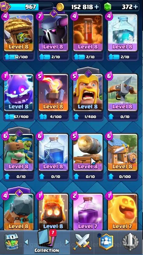Clash Royale Accounts KTL 12|Trophy 6766|Limited Skin|Card 105|1 Hero 9  image 20
