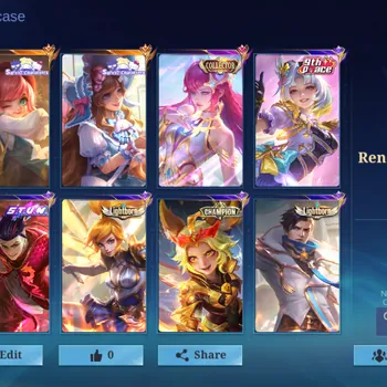 Mobile Legends: Bang Bang Accounts Rare Skin Hero 133|Skins 256|Ex Immo 132|Sanrio(Chang'e,Floryn),Collector