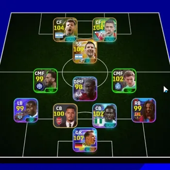 eFootball Accounts Legends & Iconic Players Android|Power 3152|Big Time Lionel Messi|Show Time Manuel Neuer,Bassey|5