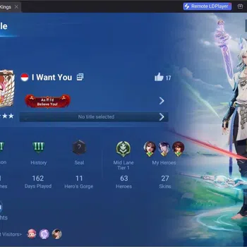 Honor of Kings Accounts Rare Skin Global | 63H 27S |Legend Angela|Legend Li Xin|KIC Luna|3 Epic|7 Rare|AOT Heino|More