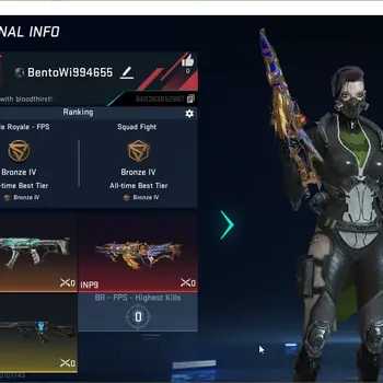 Blood Strike Accounts Starter ASIA|1 ETERNAL|1 ULTRA|Lv3|Bronze IV Rank|LogNetEase(BS1268Z)