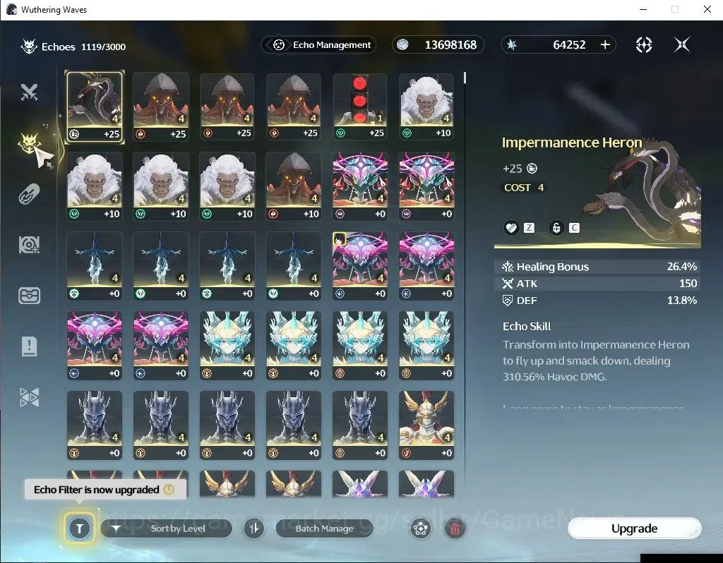 Wuthering Waves Accounts EU|UL 47|Ready Gacha|64k Astrite+123 Lustrous+12 R image 5