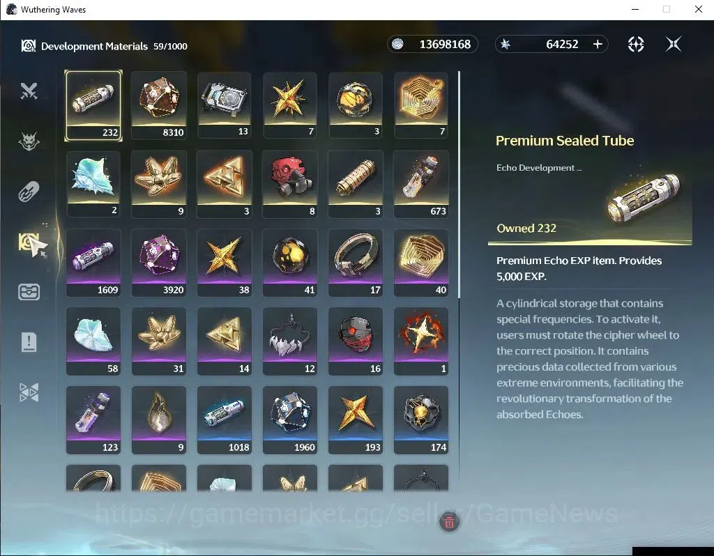Wuthering Waves Accounts EU|UL 47|Ready Gacha|64k Astrite+123 Lustrous+12 R image 6