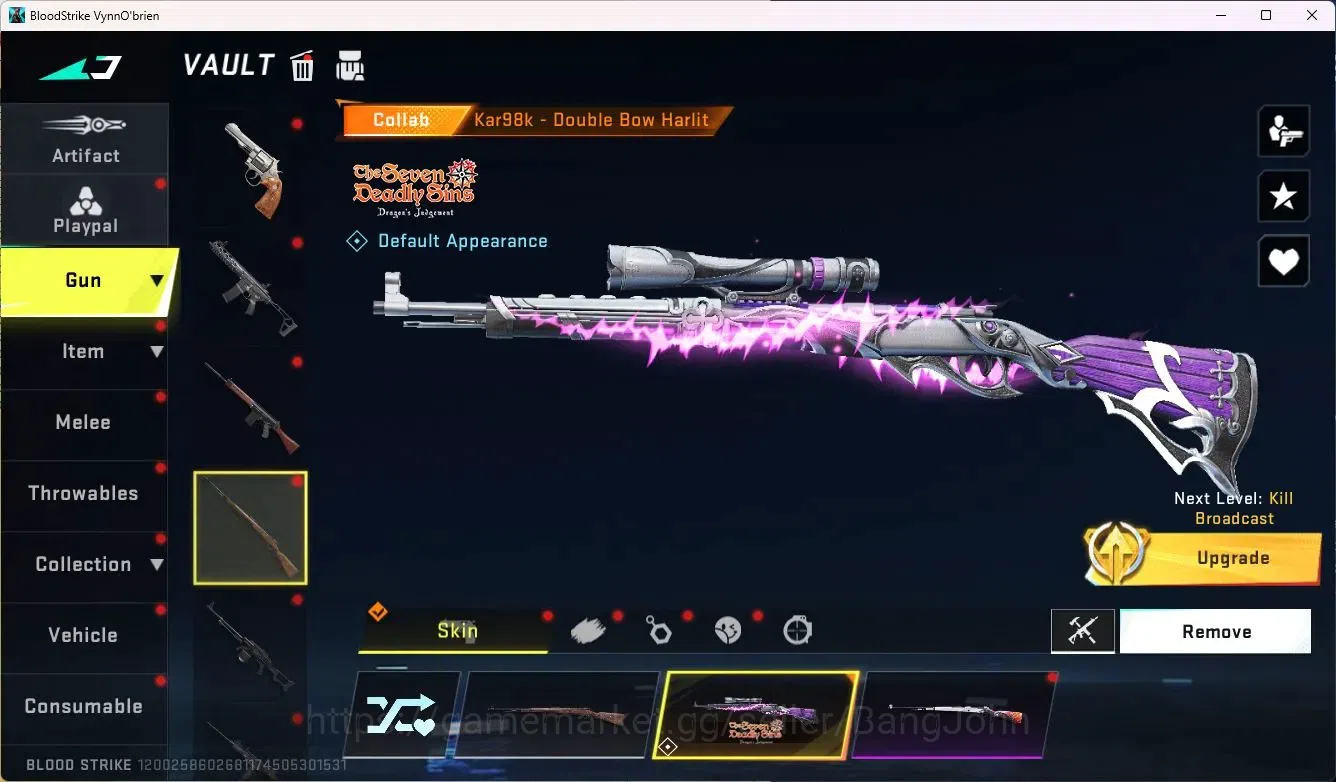 Blood Strike Accounts ASIA | 1 ETERNAL: Desert Eagle-Scorpius | 2 7DS |  image 10