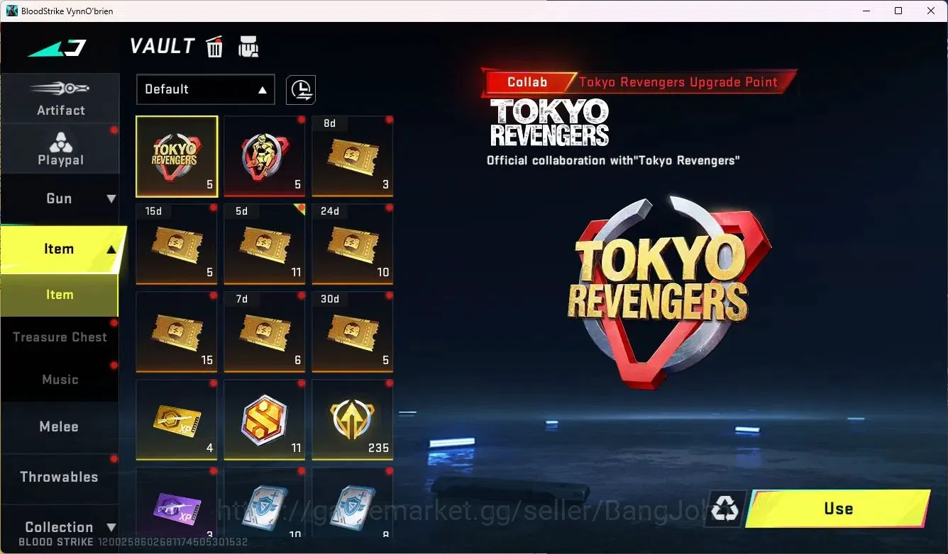 Blood Strike Accounts ASIA | 1 ETERNAL: Desert Eagle-Scorpius | 2 7DS |  image 16