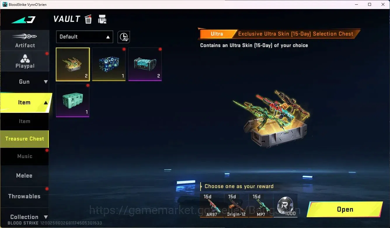 Blood Strike Accounts ASIA | 1 ETERNAL: Desert Eagle-Scorpius | 2 7DS |  image 17