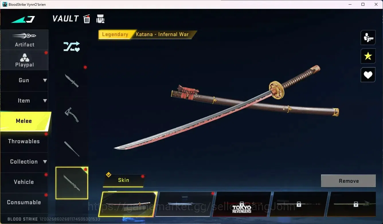 Blood Strike Accounts ASIA | 1 ETERNAL: Desert Eagle-Scorpius | 2 7DS |  image 18