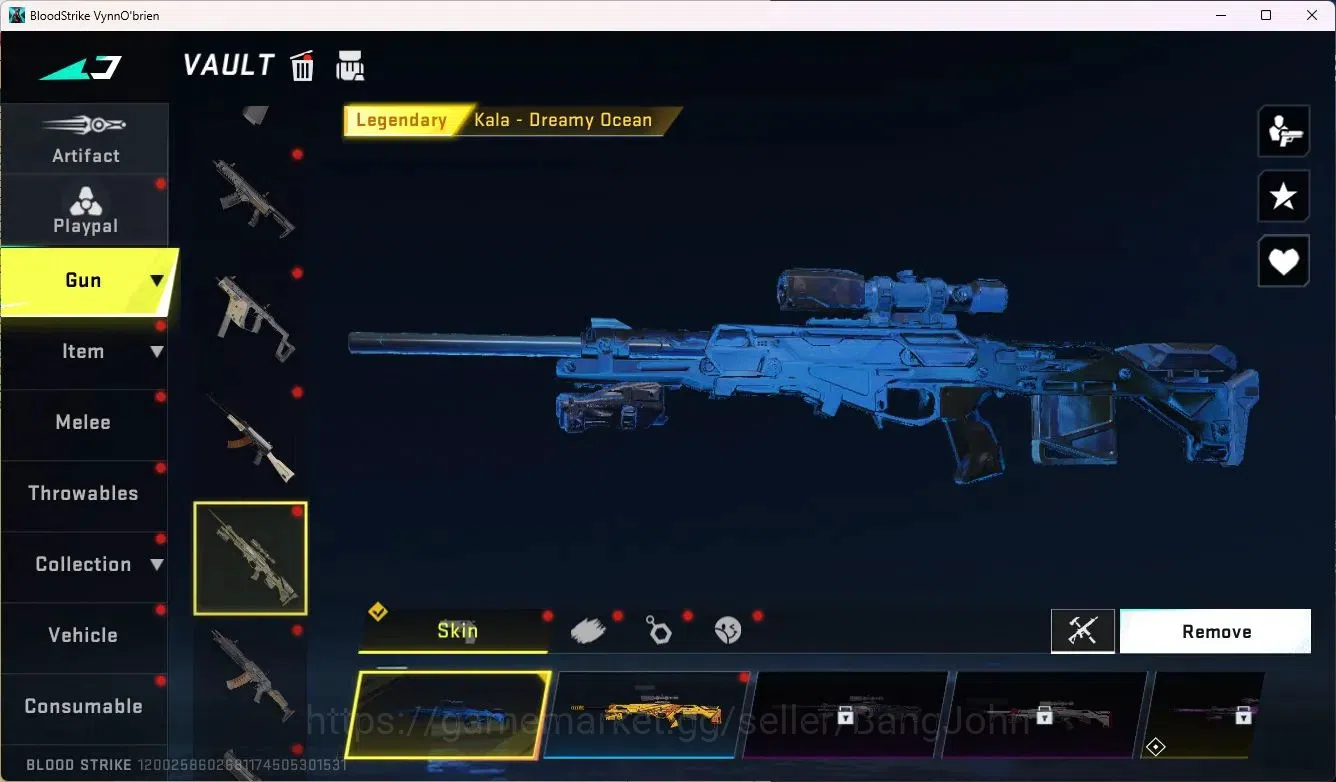 Blood Strike Accounts ASIA | 1 ETERNAL: Desert Eagle-Scorpius | 2 7DS |  image 4