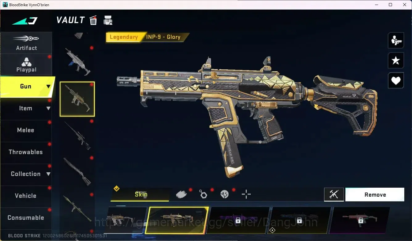 Blood Strike Accounts ASIA | 1 ETERNAL: Desert Eagle-Scorpius | 2 7DS |  image 7