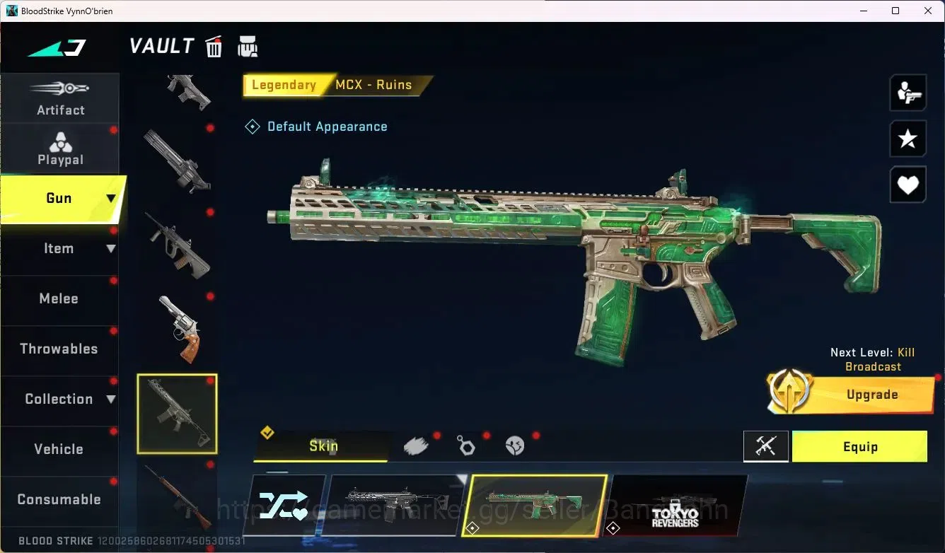 Blood Strike Accounts ASIA | 1 ETERNAL: Desert Eagle-Scorpius | 2 7DS |  image 9