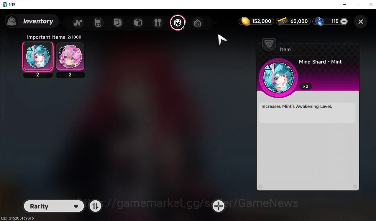 Neverness to Everness Accounts GLOBAL EU|HL 3| 1 SSR Limited Nanally |4 SR|2 S Ar image 9