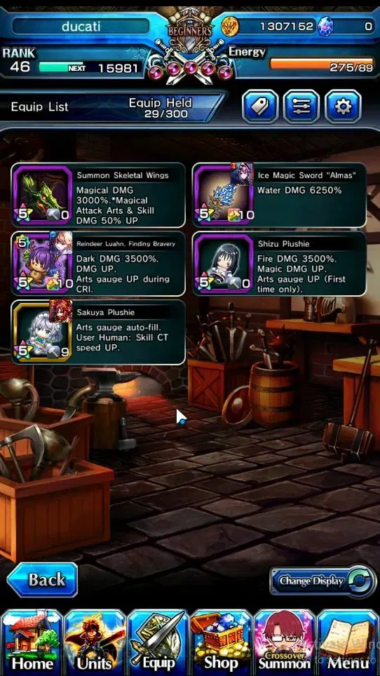Grand Summoners Accounts Global|Rank 46|Fresh Story|3 Ascend[Selia Sourcesc image 3