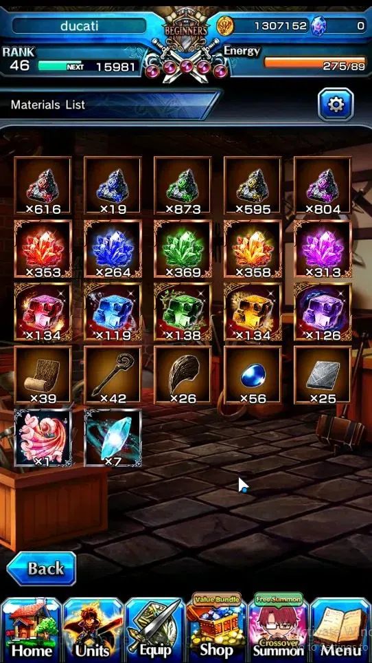 Grand Summoners Accounts Global|Rank 46|Fresh Story|3 Ascend[Selia Sourcesc image 4