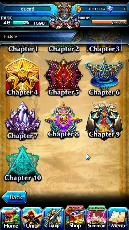 Grand Summoners Accounts Global|Rank 46|Fresh Story|3 Ascend[Selia Sourcesc image 8
