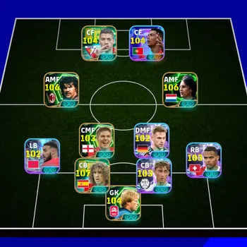 eFootball Accounts Legends & Iconic Players Android|Pw 3215|250 coins|BIG discount|Epic RUUD GULLIT 107 | Epic CRUYFF 106