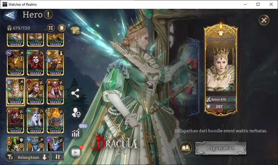 Watcher of Realms Accounts GLOBAL 60x|Lv 100|12M PWR|15 Lord[IngridA4,Oren,Pr image 11