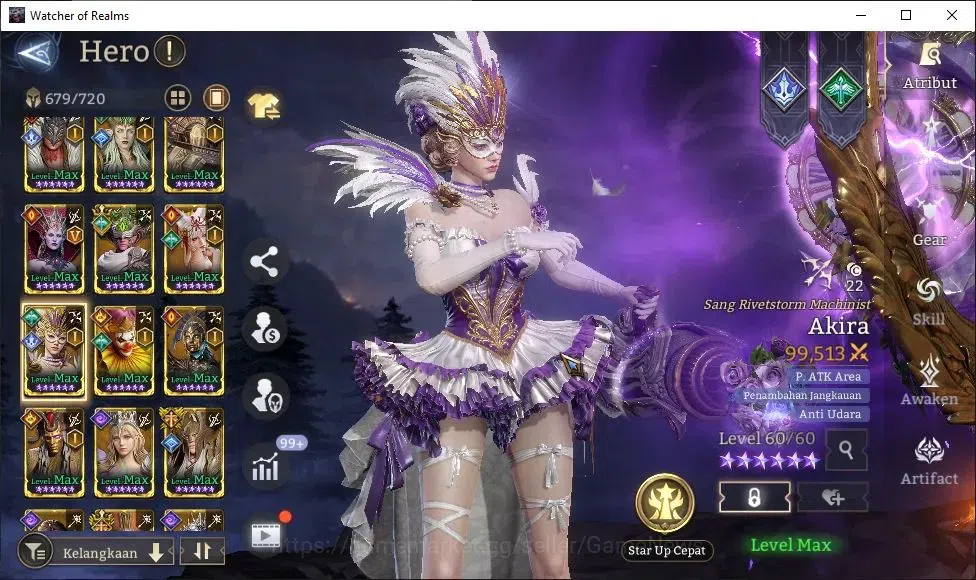 Watcher of Realms Accounts GLOBAL 60x|Lv 100|12M PWR|15 Lord[IngridA4,Oren,Pr image 15