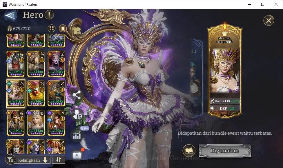 Watcher of Realms Accounts GLOBAL 60x|Lv 100|12M PWR|15 Lord[IngridA4,Oren,Pr image 16