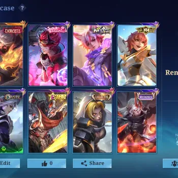 Mobile Legends: Bang Bang Accounts Collector Hero 116|Skin 201|Ex Glory 66|Exorcists Hayabusa,Christmas Miya,Annual