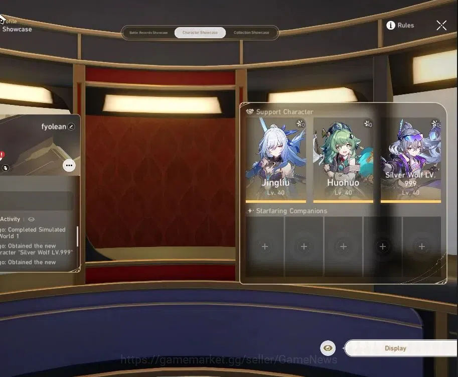 Honkai Star Rail Accounts Asia|TL 20| 3 Limited | SW 999, Huohuo, Jingliu |  image 2
