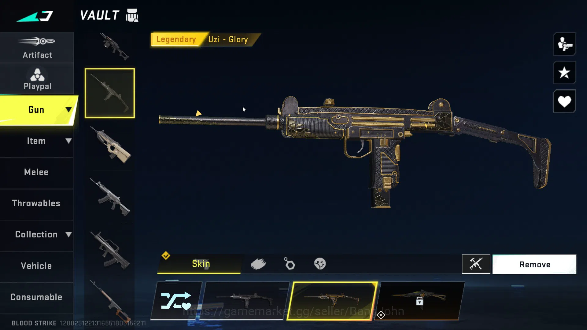 Blood Strike Accounts Asia | 4 7DS guns (AK47, M700, Kar98k, QBZ95), Ble image 14
